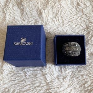 Swarovski Appolon Crystal Dome Ring